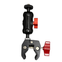 Motorcycle Handlebar Mount for Action Cameras - 360° Panoramic Clamp with 1/4" Screw