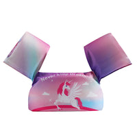 Inflatable-Free Foam Swim Arm Bands for Toddlers and Kids, Buoyancy Sleeves for Swimming Training