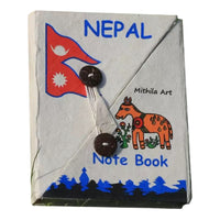 DIY Handmade Nepali Notebook Kit with NFC Chip and Art Supplies