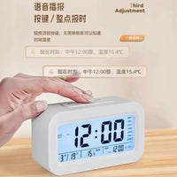 Student Alarm Clock with Strong Wake-Up Function, Electronic Digital Display for Teens