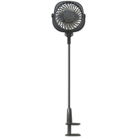 Octopus Stroller Fan with Flexible Tripod, Portable USB Rechargeable Clip-on Desk Fan for Baby, Office, and Dorm