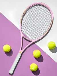 Tennis Racket Trainer Set for Solo Practice with Rebound Ball and Base for Kids and Adults