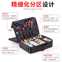 Portable Waterproof Fishing Tackle Bag for Line Hooks Tools Storage