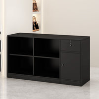 Reception Desk Cashier Counter for Retail Store, Beauty Salon, Small Bar, Simple Design