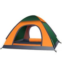 Automatic Pop-Up Camping Tent for 3-4 People, Waterproof and Sun Protection, Portable Outdoor Shelter
