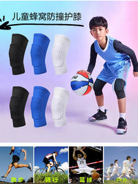 Kids & Adult Anti-Collision Honeycomb Sports Knee Pads for Basketball Soccer