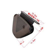 Black Samurai Triangle Strobe Anti-Collision LED Tail Light for 12V-24V Vehicles