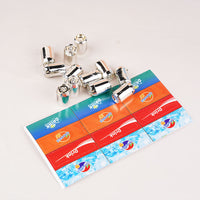 Dollhouse Miniature Soda Drink Refrigerator Set Kids Pretend Play Educational Toy