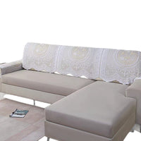 Lace Sofa Cover Thickened Backrest Towel Four Seasons Modern Dust Cover for Straight Row Sofas