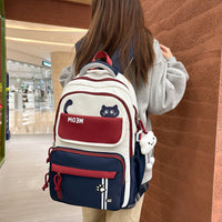 Fashionable Large Capacity Backpack for Students - Unisex School Bag