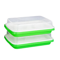 Hydroponic Seed Sprouting Tray with Lid for Home Gardening