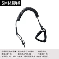 Paddleboard Accessories: Fin, Leash, Paddle Repair Kit, and Adapter for Surfing