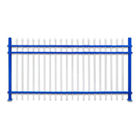 Zinc Steel Fence Panel for Residential, Garden, and Industrial Security