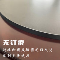 Large Round Aluminum Alloy Landscape Tray for Planters and Sand Art, Thickened Base