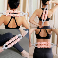 Muscle Roller Stick for Yoga and Fitness - Deep Tissue Massage Tool for Legs and Calves