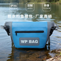 Large Capacity Waterproof Fishing Waist Bag for Outdoor Rafting Cycling