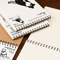 Isabelle's Meow Sketchbook A4 Portable Art Drawing Book