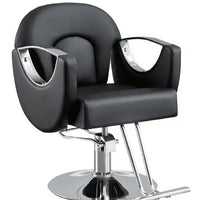 Modern Hydraulic Reclining Salon Chair for Hair Stylists and Barbers