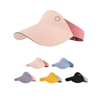 Kids' UV Protection Sun Visor Hat for Outdoor Sports with Wide Brim