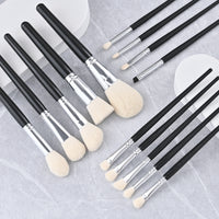 14-Piece Professional Makeup Brush Set with Storage Bag