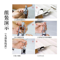 Leather Sewing Awl Kit Hand Stitcher for DIY Leather Craft Waxed Thread Canvas Repair Tool
