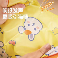 Interactive Crinkle Cat Tunnel Toy for Play and Exercise