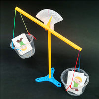 DIY Balance Scale Kit for Kids - Educational Physics Lever Experiment Material for Elementary & Middle School