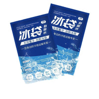 Self-Absorbing Ice Pack for Food Preservation, Leak-Proof Transport Cooler Bag, No Water Injection Required