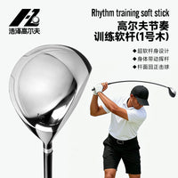 Golf Driver Practice Club with Anti-Slip Grip for Beginners