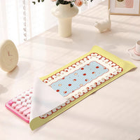 Striped Keyboard Dust Cover for Mechanical Keyboards and Laptops