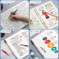 5-Hole Loose Leaf Binder Rings for Notebooks and DIY Projects