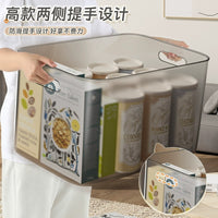 Household Desktop Plastic Storage Box for Snacks, Toys, and Drinks - Large, Thickened, High-Quality Organizer