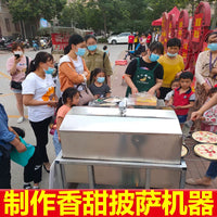 Portable Gas Pizza Oven for Outdoor Commercial Use
