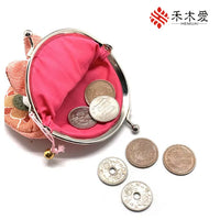 Cute Rabbit Fabric Coin Purse for Kids, Japanese Style Lucky Cat Design, Year of the Rabbit Cartoon Earphone Bag