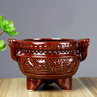 Ceramic Incense Burner for Worship and Home Decor