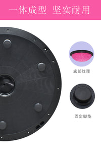Half Balance Ball Trainer for Yoga and Fitness, Stability Workout Dome with Resistance Bands