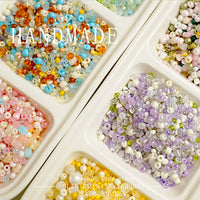 Candy Series Mixed Color Glass Seed Beads for DIY Jewelry Making