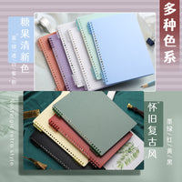 A5/B5 Spiral Notebook with Grid/Lined/Blank Pages, Aesthetic Journal for Students & Office