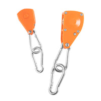 Outdoor Metal Pulley Rope Adjuster with Hooks for Tent Canopy