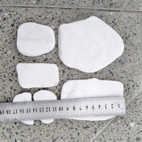Natural Pebble Slices for DIY Crafts and Garden Decor