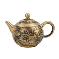 Copper Teapot Ornament Home Decor Mountain Water Kettle Wine Pot