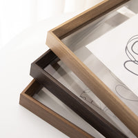 Transparent Photo Frame Display Stand for Artwork and Pictures