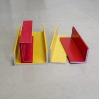Fiberglass Pultruded Profiles FRP Square Round Tube Angle Channel I-Beam
