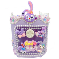 DIY Cartoon Pen Holder Craft Kit for Kids, Creative Desktop Storage Box for Girls