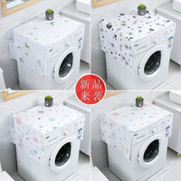 Refrigerator Dust Cover Top Cloth for Single/Double Door Fridges, Microwave, Oven, Washing Machine