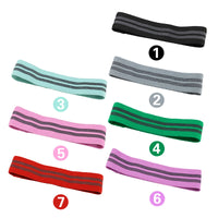 Cotton Yoga Resistance Bands for Squats and Glute Activation, Thickened Non-Slip Hip Circle Bands