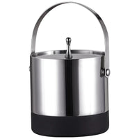 Double-Layer Stainless Steel Ice Bucket for Bar KTV Commercial and Home Use