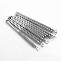 Stainless Steel Nail Polish Remover Scraper Cuticle Pusher Manicure Tool