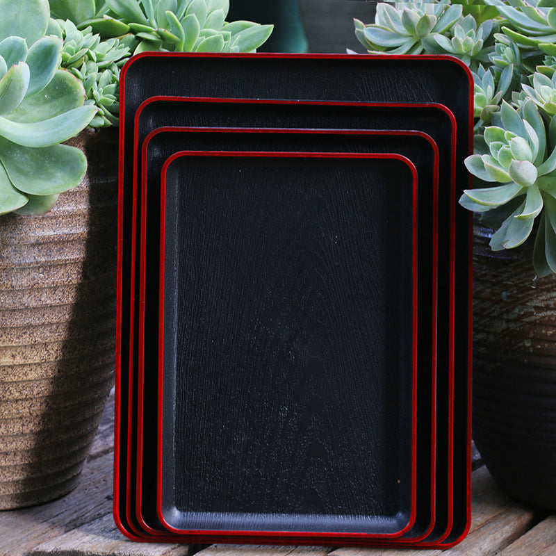 Rectangular Garden Plant Pot Drip Tray - Thickened Plastic Base for Planters