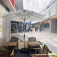 Outdoor Folding Solid Wood Bistro Set with Square Table and Chairs